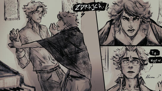 clean 2x halfbody, 2x bust, scene