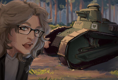 bust + background + extra